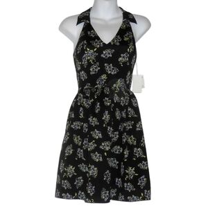 NWT🔖 Mac + Jac Floral Print Halter Dress Size L